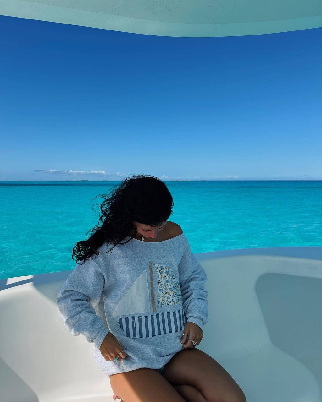 Sail Away Crewneck