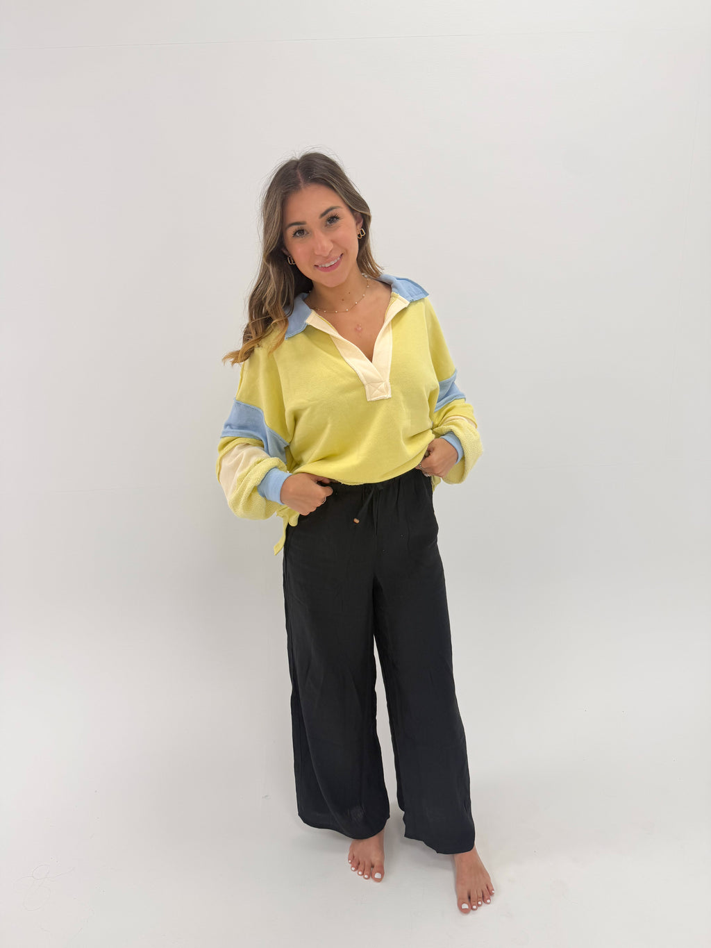 Sunshine Terry Pullover