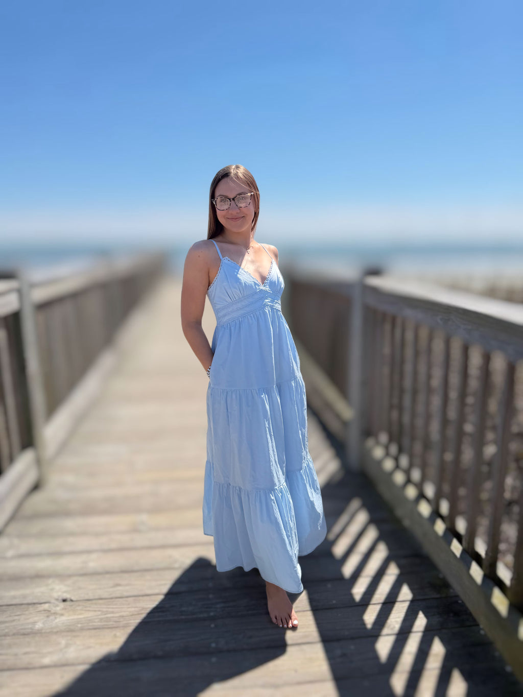 Lily Coastal Midi Dress