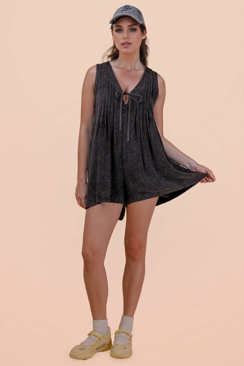 Midnight Tide Romper