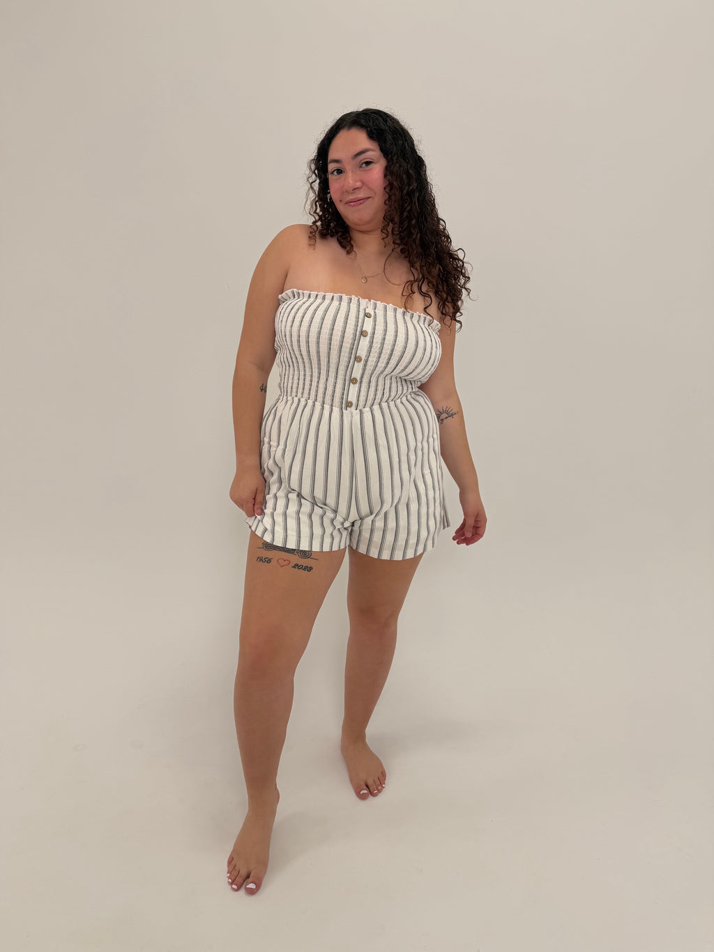 Seaside Stripe Romper