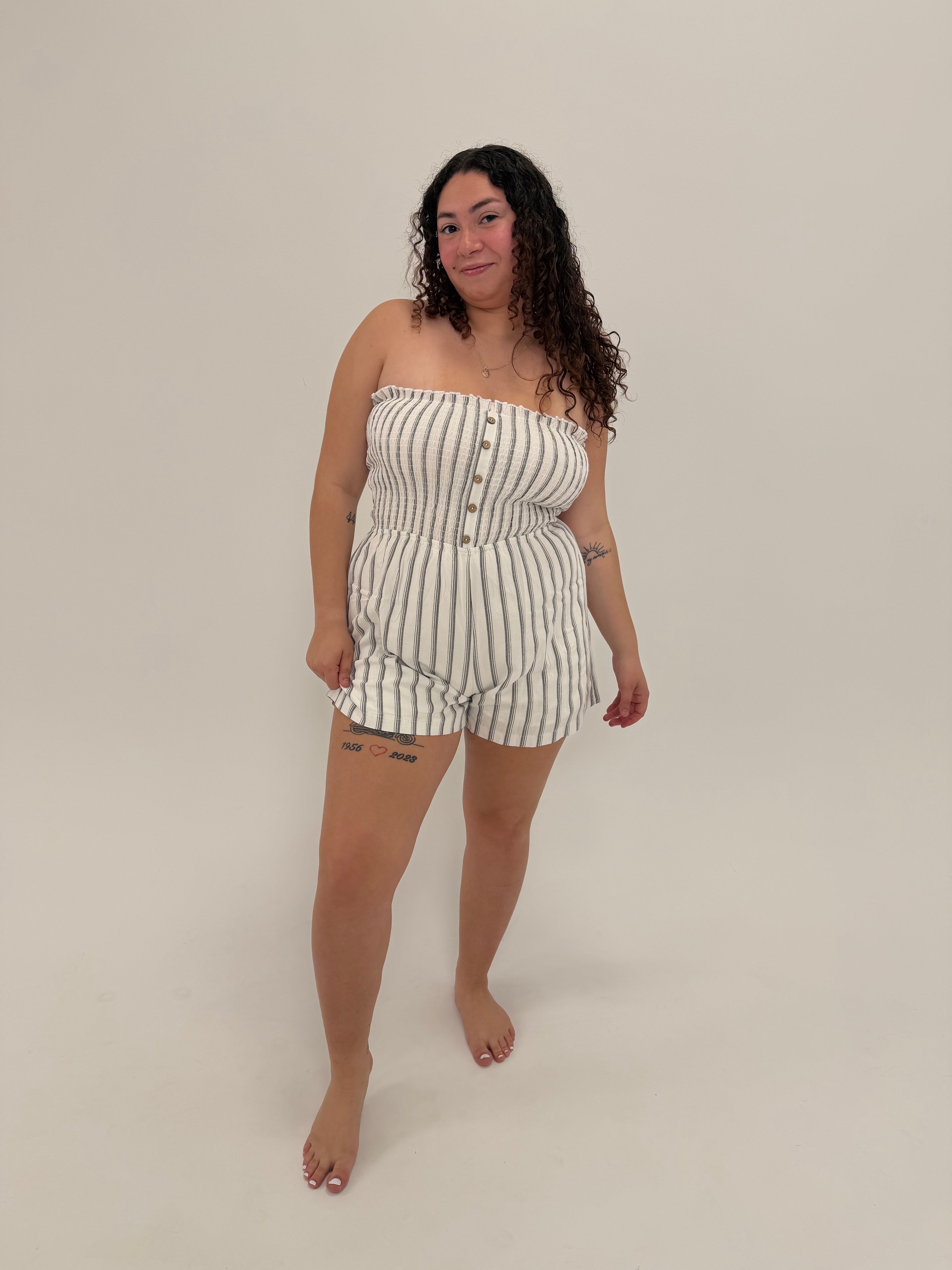 Seaside Stripe Romper