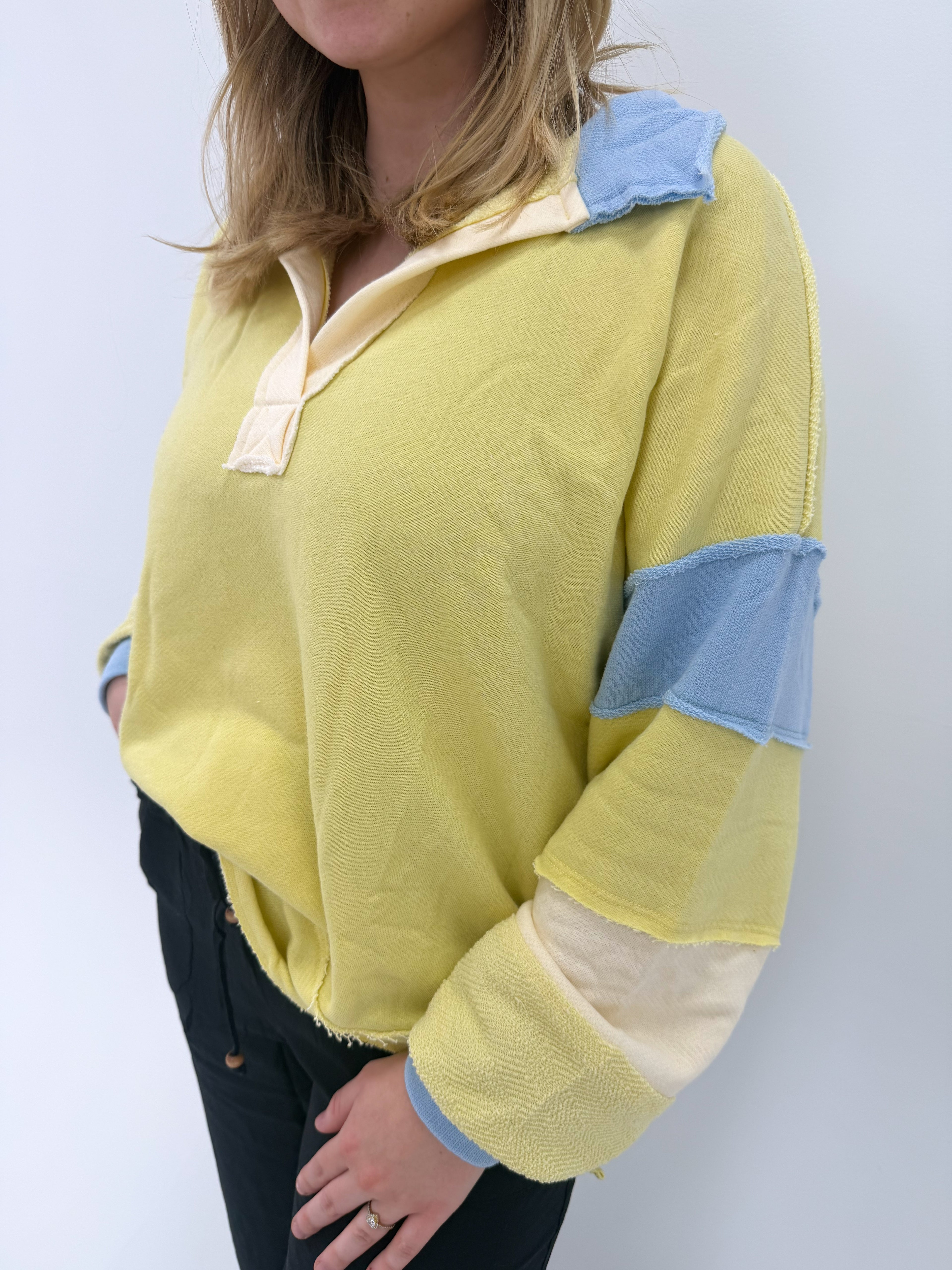 Sunshine Terry Pullover