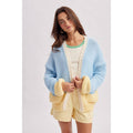 Seaside Sunrise Colorblock Cardigan