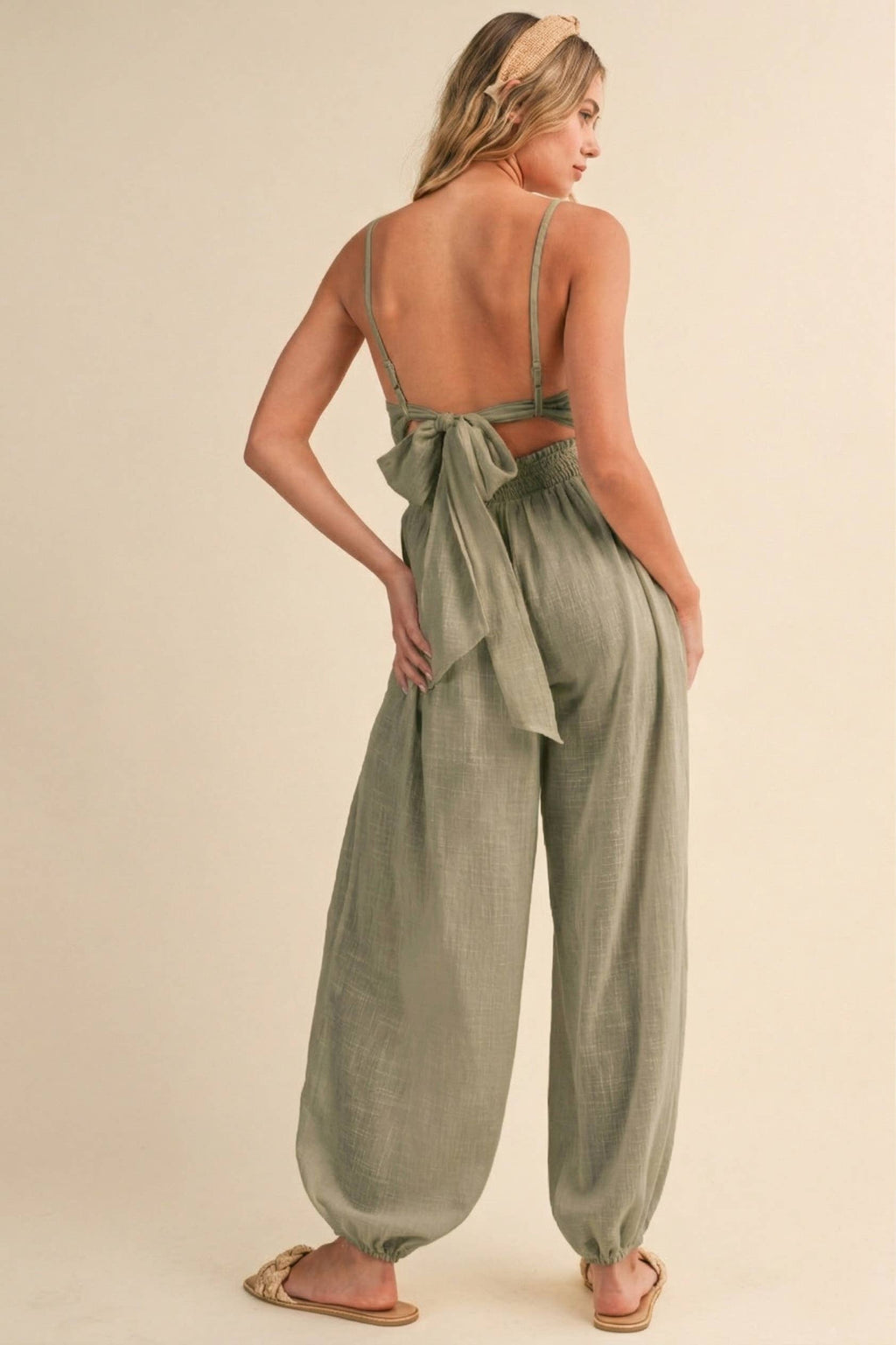 Olive Oasis Jumpsuit
