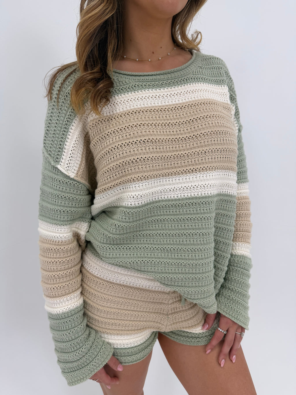 Sage Costal Knit Set