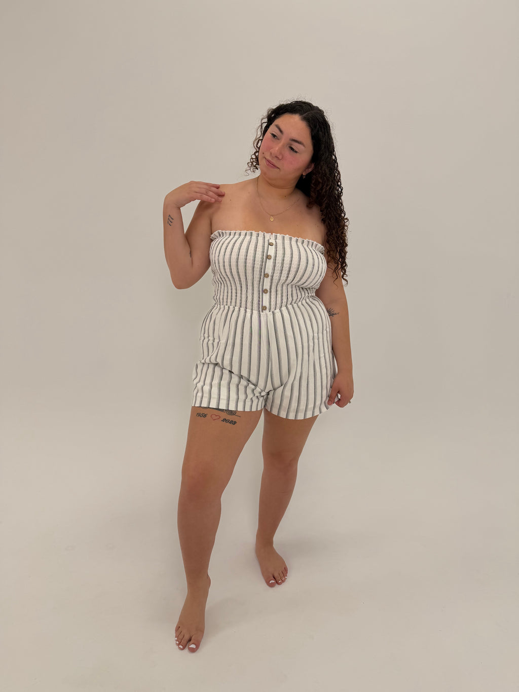 Seaside Stripe Romper