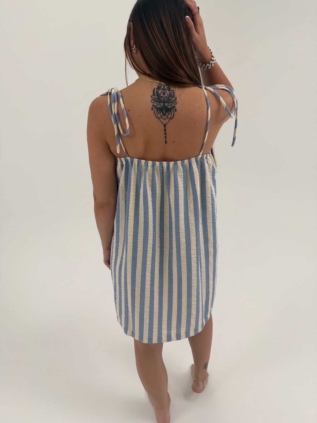 Seabreeze Stripe Mini Dress