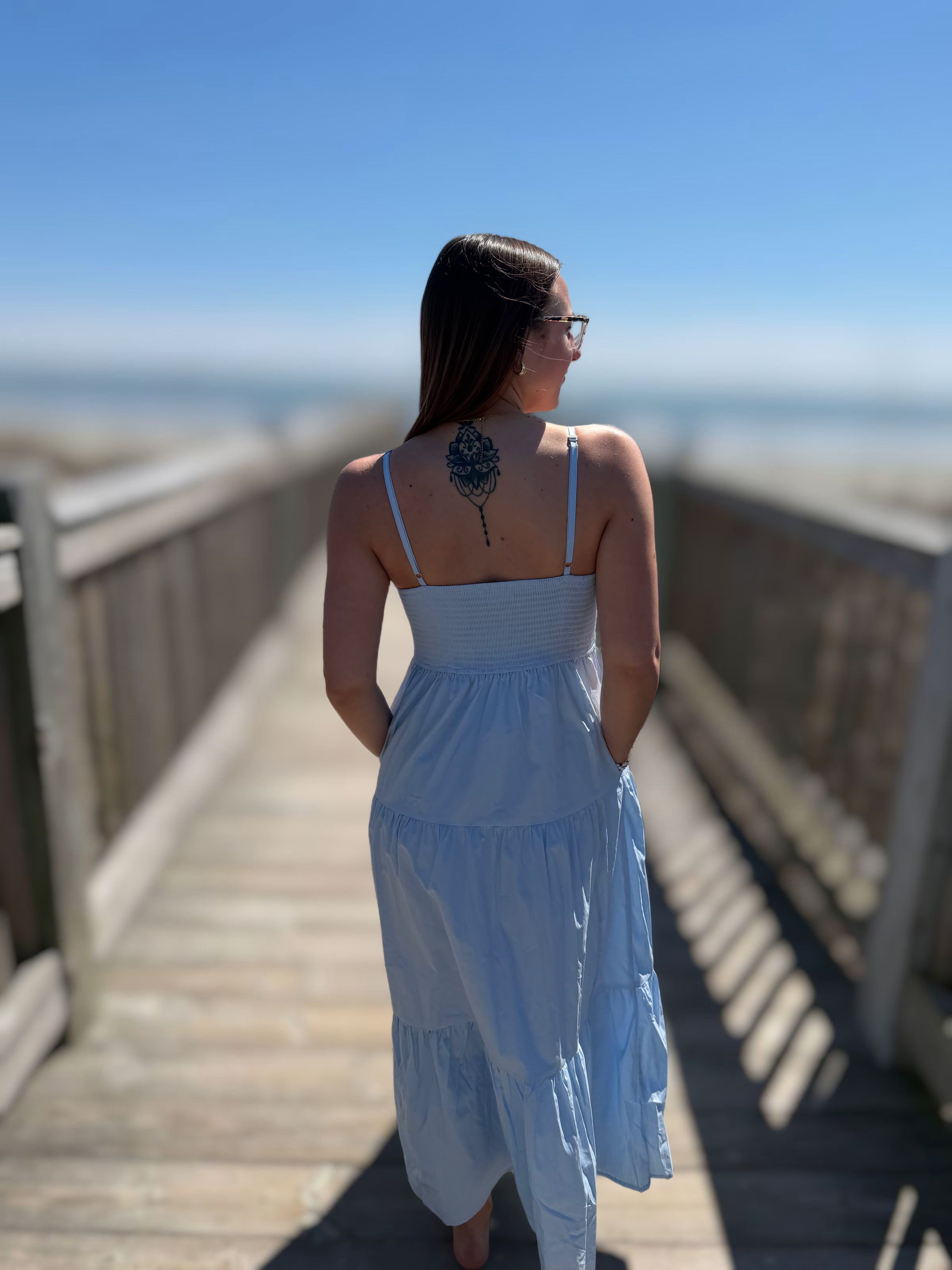 Lily Coastal Midi Dress