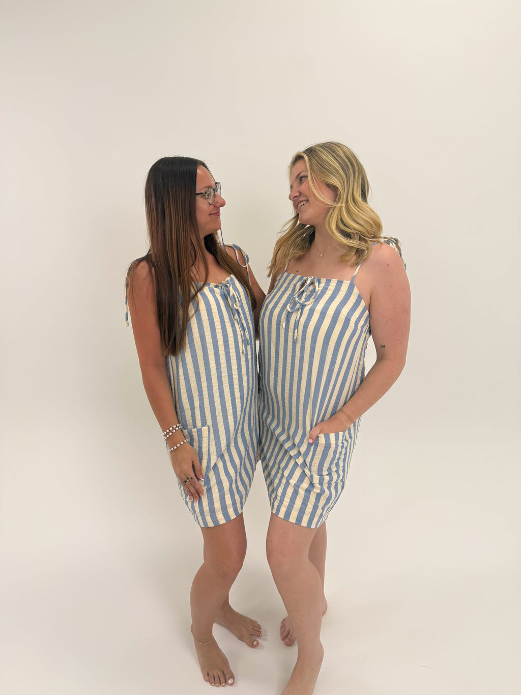 Seabreeze Stripe Mini Dress