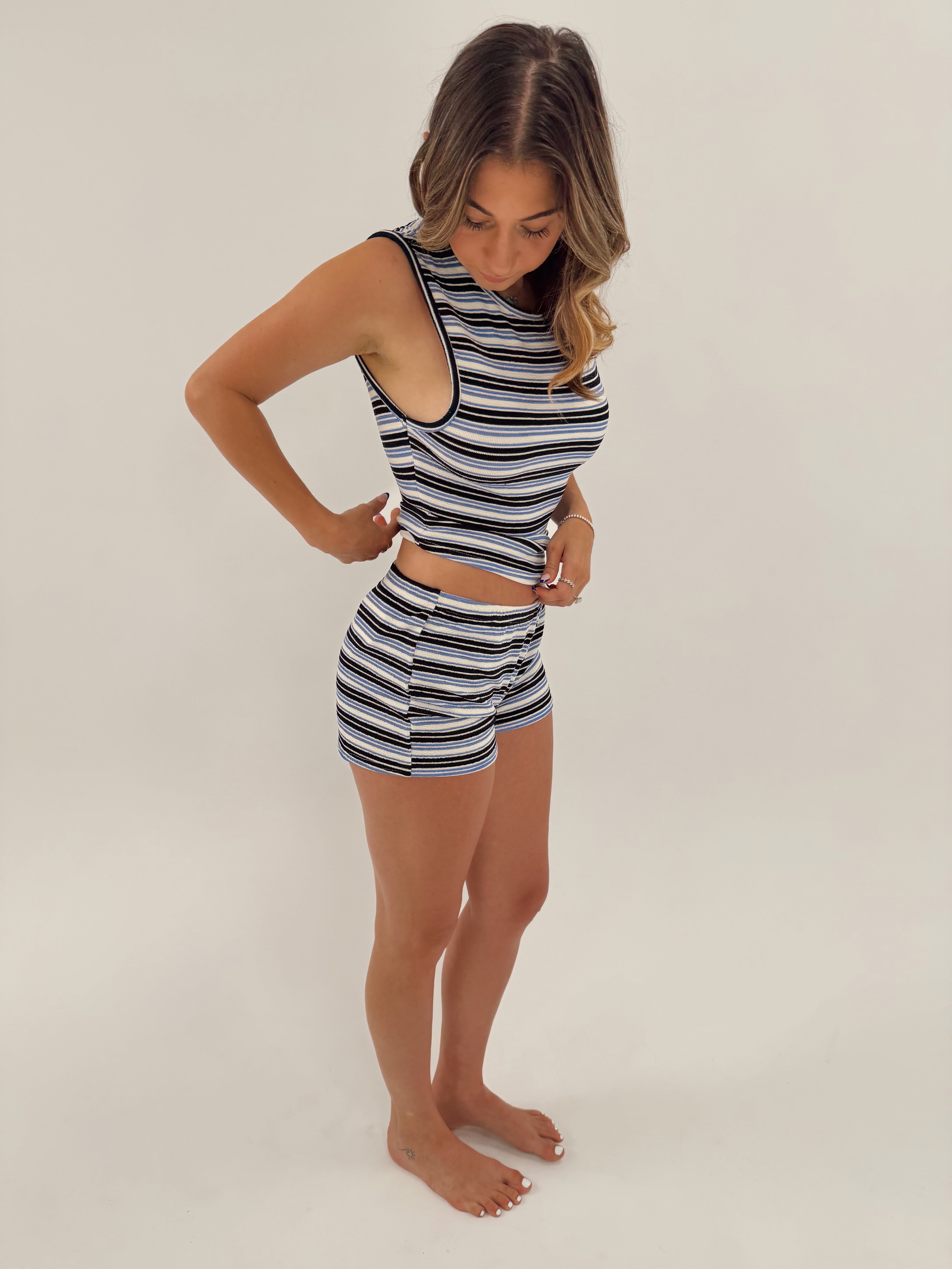 Onyx Stripe Set