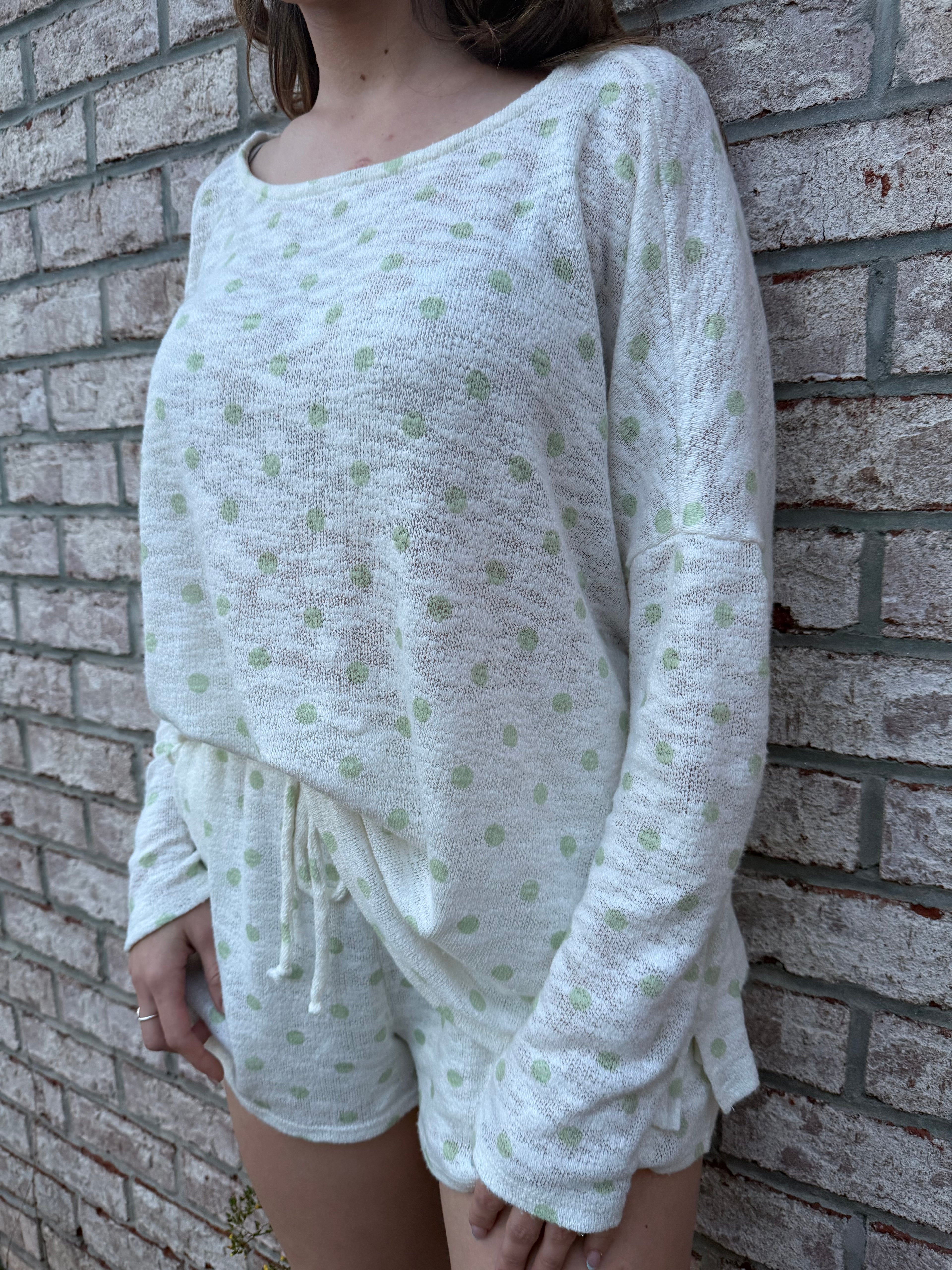 Polka Dot Lounge Set Restock