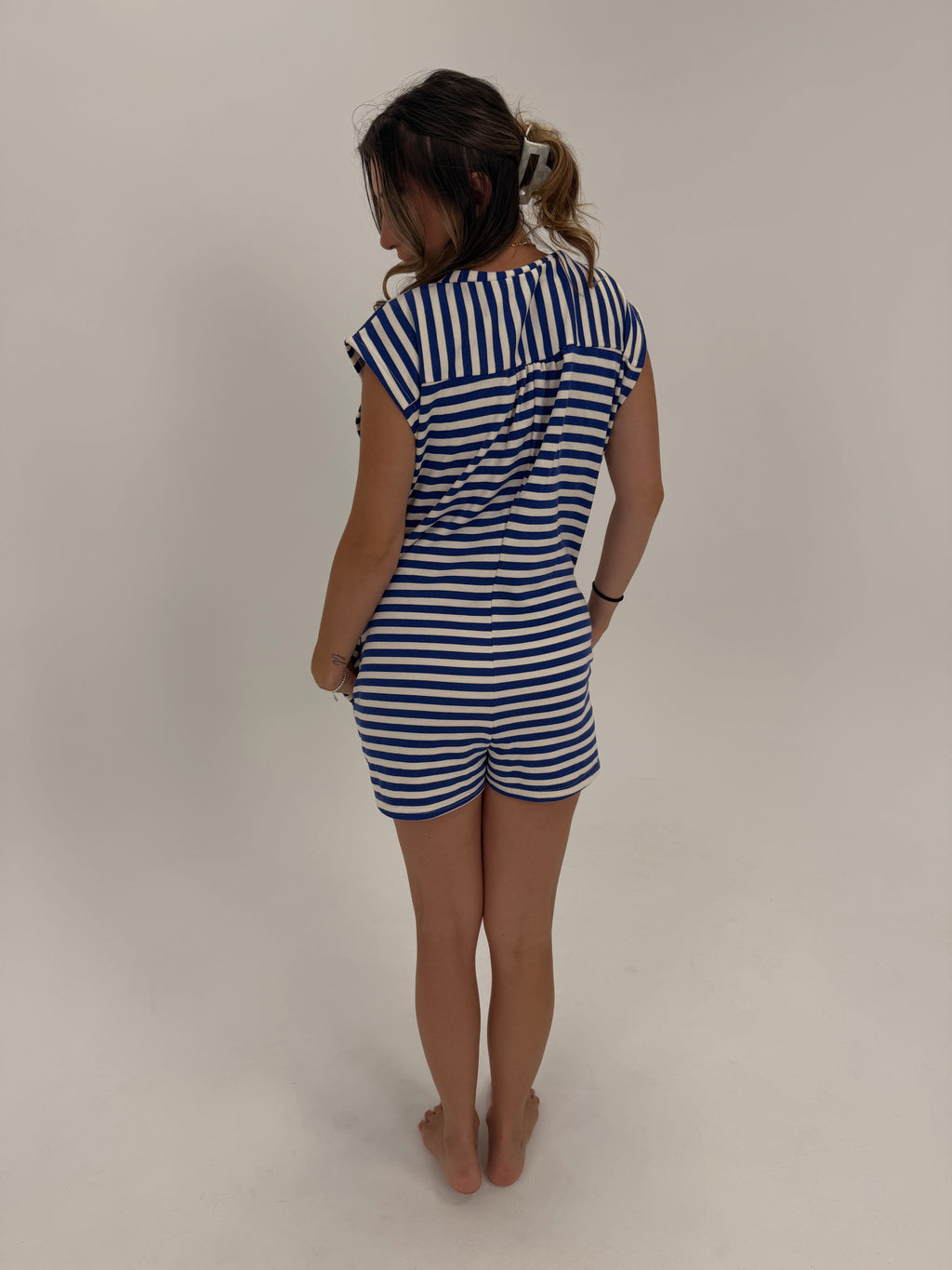 Blue Tide Romper