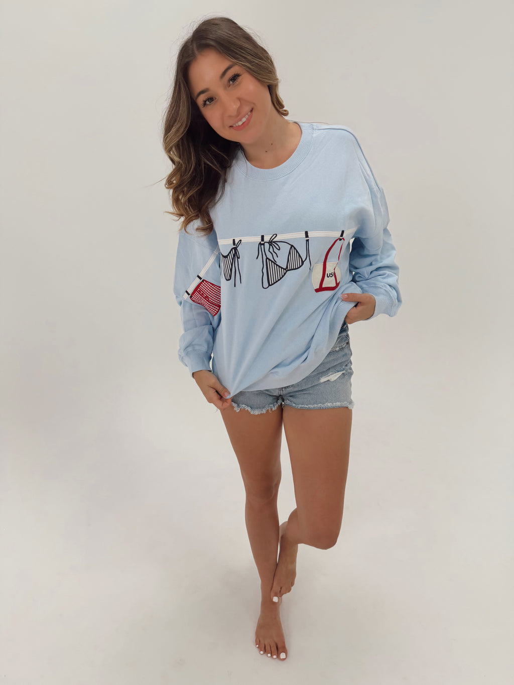 Beach Line Sweater