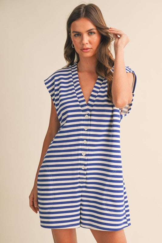 Blue Tide Romper
