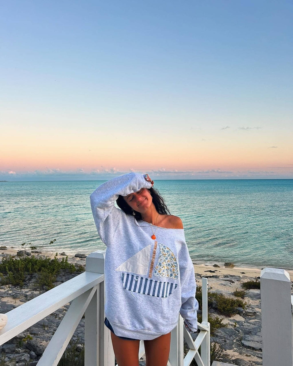 Sail Away Crewneck