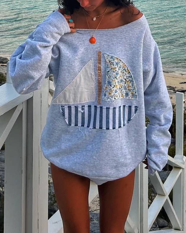 Sail Away Crewneck