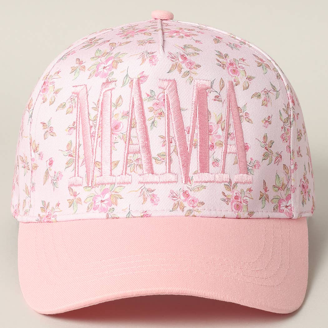 MAMA Flower Trucker Hat